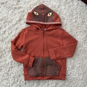 ✖️SOLD✖️ Tea Collection Dinosaur Hoodie